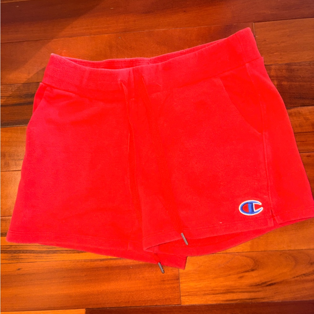 ✨3/$30✨Champion Red Shorts With Drawstring